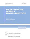 Bulletin of the Lebedev Physics Institute封面